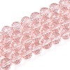 Transparent Glass Bead Strands GLAA-R095-12mm-26-1