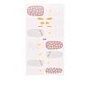 Full Cover Strawberry Flower Nail Stickers MRMJ-T100-014-1