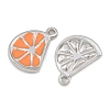 304 Stainless Steel Enamel Pendants STAS-Z166-23D-P-2