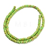 Synthetic Imperial Jasper Beads Strands G-L635-A09-4x2mm-04-4