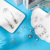 4 Styles Brass Open Rings KK-SC0005-49P-4