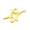 Spray Painted Alloy Pendants AL-CBA31C4-01C-2