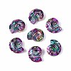 140Pcs Electroplate Glass Charms EGLA-T029-05A-1