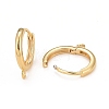 Rack Plating Eco-friendly Brass Hoop Earring Findings LS-X-KK-D075-03G-RS-2