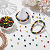 1400Pcs 4 Colors Natural Maple Wood Beads WOOD-SP0002-02-4