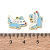304 Stainless Steel Enamel Pendants SA-CBA7876-10G-3