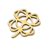Hollow 201 Stainless Steel Pendants STAS-B136-13G-2