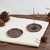 Round Alloy Incense Burner Holder AJEW-WH0609-636-4