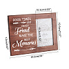 MDF Wood Photo Frames DIY-WH0231-060-2