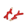 Brass Alloy Pendants X-KK-R226-15G-03-2
