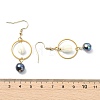 Natural Cultured Freshwater Pearl Dangle Earrings EJEW-JE07168-4