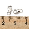 925 Sterling Silver Lobster Claw Clasps STER-C005-08P-3