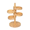 4-Tier Rotating Round Wood Jewelry Towers WD-CBA95BD-02A-2