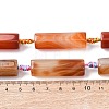 Natural Red Agate Beads Strands G-P605-J01-01-5