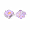 Transparent Acrylic Beads ACRC-S039-09D-3