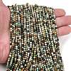 Natural HuBei Turquoise Beads Strands G-L628-B02-3mm-02-1
