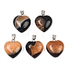 Natural Agate(Dyed & Heated) Pendants GG-K002-03I-1