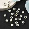 Brass Grade A Rhinestone Spacer Beads RB-A014-Z8mm-09S-2