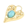 Synthetic Turquoise Pendants GG-G001-02G-09-2