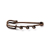 Iron Kilt Pins with 3 Loops KK-50.0x15.0-M-3