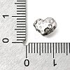 Brass Micro Pave Clear Cubic Zirconia Beads KK-U061-15C-P-3