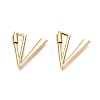 Brass Screw Carabiner Lock Charms X-KK-I663-01G-V-1