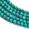 Natural Howlite Beads Strands G-Z149-A01-4mm-4