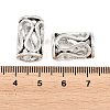Tibetan Style Alloy European Beads FIND-D041-02AS-3