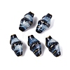 Vintage Handmade Porcelain Beads PORC-Q006-08P-1
