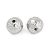 Anti-Tarnish Textured 316 Surgical Stainless Steel Beads STAS-M106-01F-P-3