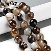 Natural Eye Agate Beads Strands G-NH0019-F02-01-2