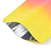 Two Tone Rectangle Plastic Zip Lock Gift Bags OPP-C003-01C-01-2