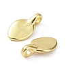 Rack Plating Brass Charms X-KK-B076-16G-2