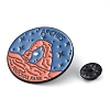 Black Alloy Brooches JEWB-K018-24EB-02-3