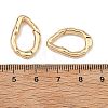 SHEGRACE Brass Spring Gate Rings XGRQ58793-761G-3