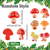 Opaque Resin Decoden Cabochons RESI-SP0001-04A-2