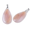 Natural Agate Big Pendants G-R467-09-2