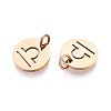 304 Stainless Steel Charms STAS-Q201-T445-7R-2