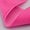 Polyester Velvet Ribbon for Gift Packing and Festival Decoration SRIB-M001-19mm-156-2
