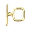 Brass Toggle Clasps KK-L229-011G-1