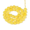 Dyed Natural White Jade Beads Strands G-T143-16K-2