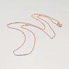 925 Sterling Silver Cable Chain Necklaces LS-STER-M086-22A-2