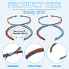 Nylon Thread Bracelets Making AJEW-TAC00106-3