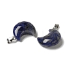 Natural Sodalite Pendants G-H035-01P-03-2