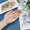 84Pcs 6 Colors Alloy Pendants FIND-FH0009-91-4