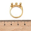 304 Stainless Steel Micro Pave Cubic Zirconia Finger Rings for Women RJEW-F205-01F-G-5