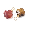 Natural Mixed Stone Pendants PALLOY-JF05432-2