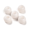 Natural White Jade European Beads LS-G-R488-01H-1