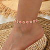 Flower Alloy Enamel Anklets WG8DD7D-01-1