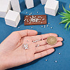 100Pcs Brass Pumpkin Beads KK-TA0008-55-6